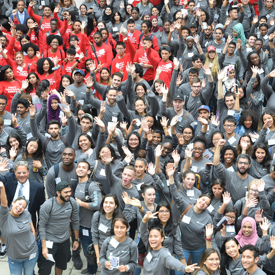 CUNY Corps launch
